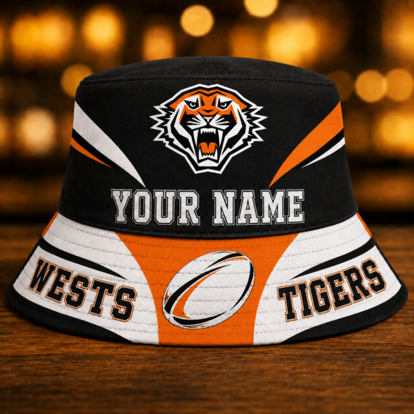 Wests Tigers NRL Bucket Hat Limited Edition Gift For Fan - LDBH001