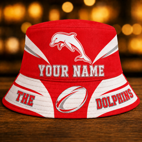 The Dolphins NRL Bucket Hat Limited Edition Gift For Fan - LDBH001