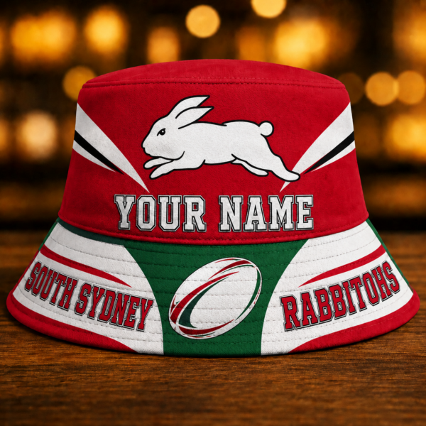 South Sydney Rabbitohs NRL Bucket Hat Limited Edition Gift For Fan - LDBH001