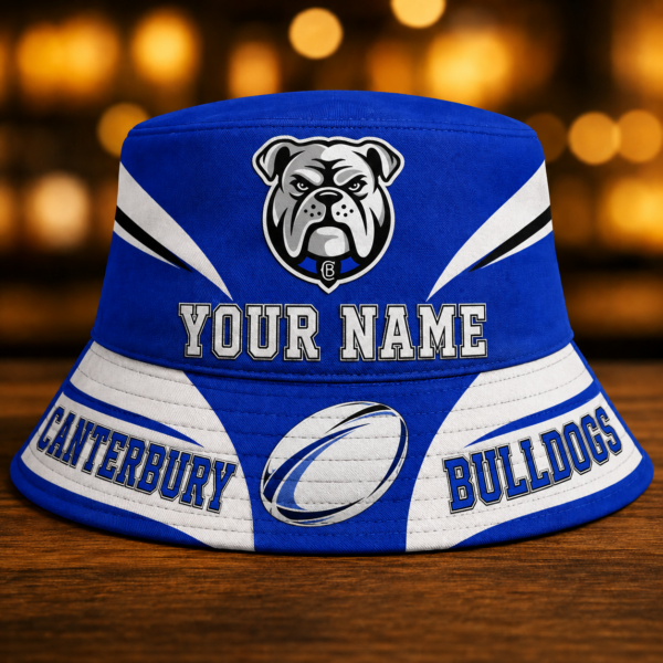 Canterbury Bulldogs NRL Bucket Hat Limited Edition Gift For Fan - LDBH001