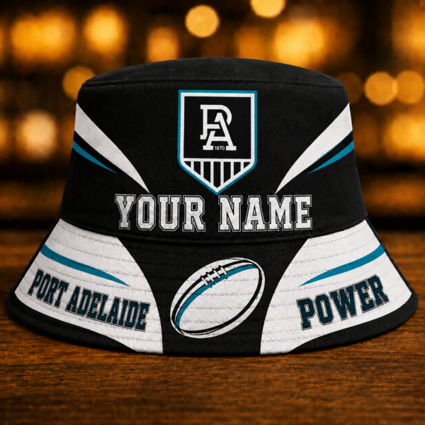 Port Adelaide Power AFL Bucket Hat Limited Edition Gift For Fan – LDBH001