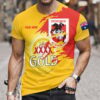 St. George Dragons NRL x XXXX Gold Beer Custom Name T Shirt Gift For Fans – Limited Edition TSLILY002