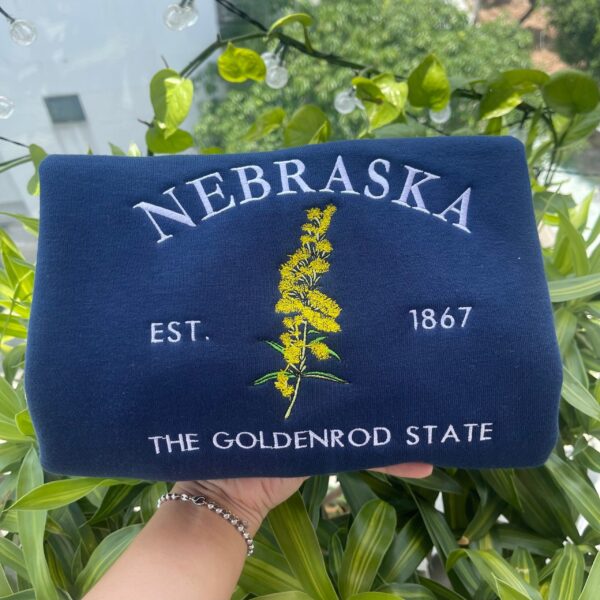 Embroidered Nebraska Goldenrod Sweatshirt