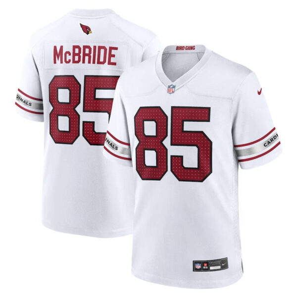 Arizona Cardinals #85 Trey Mcbride Game Jersey – White