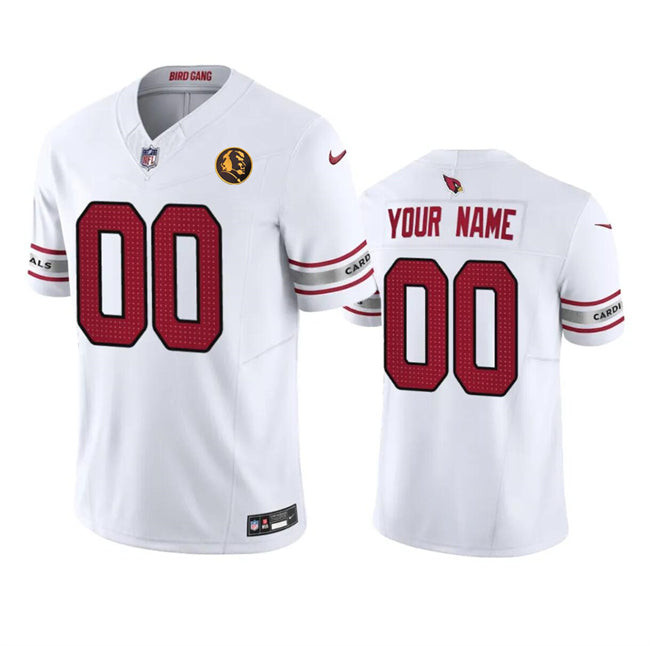 Arizona Cardinals Active Player Custom White 2023 FUSE With John Madden Jersey