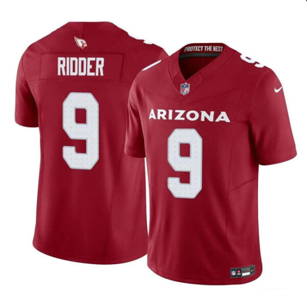 Arizona Cardinals #9 Desmond Ridder Red 2024 FUSE Vapor Untouchable Jersey