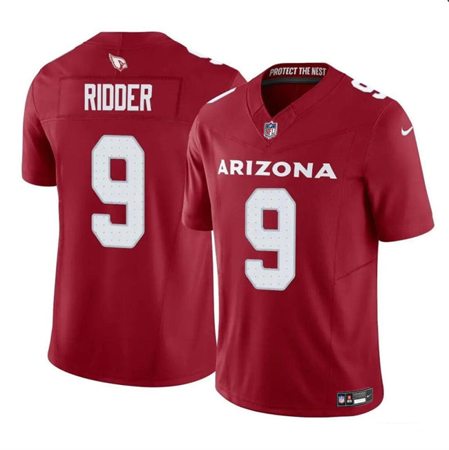 Arizona Cardinals #9 Desmond Ridder Red 2024 FUSE Vapor Untouchable Jersey
