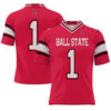 Ball State Cardinals #1 Cardinal Stitched Football Jersey
