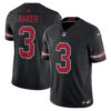 Budda Baker Arizona Cardinals Nike Vapor FUSE Limited Jersey Black