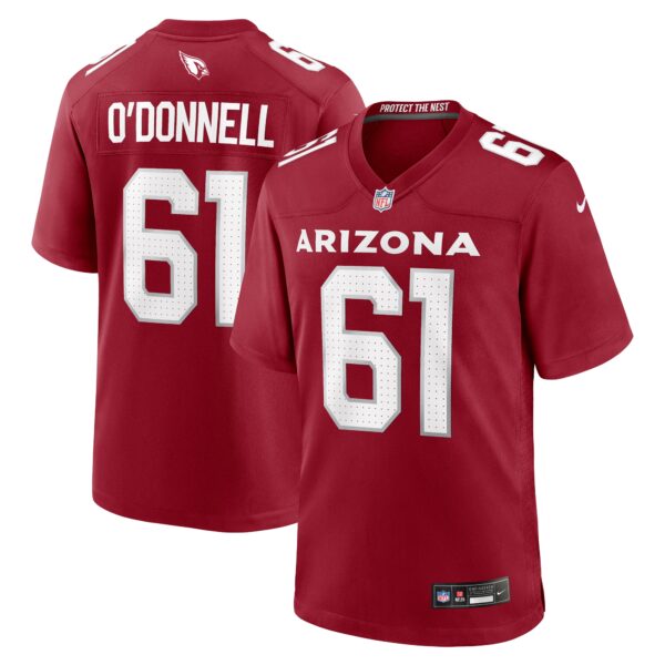 Carter Odonnell Arizona Cardinals Nike Team Game Jersey Cardinal