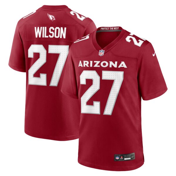 Divaad Wilson Arizona Cardinals Nike Team Game Jersey Cardinal