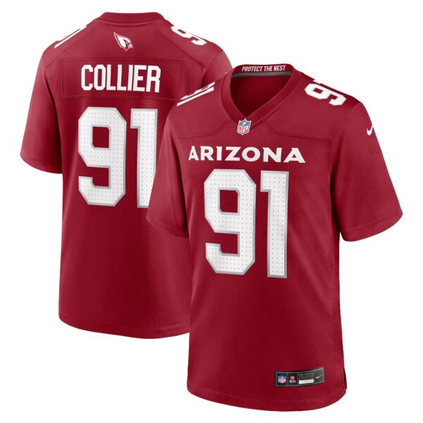 LJ Collier Arizona Cardinals Nike Game Player Jersey Cardinal