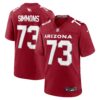 Lachavious Simmons Arizona Cardinals Nike Team Game Jersey Cardinal