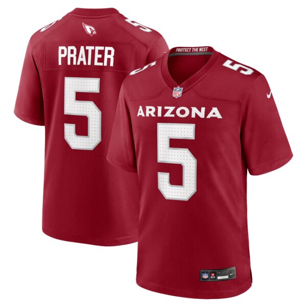 Matt Prater Arizona Cardinals Nike Team Game Jersey Cardinal