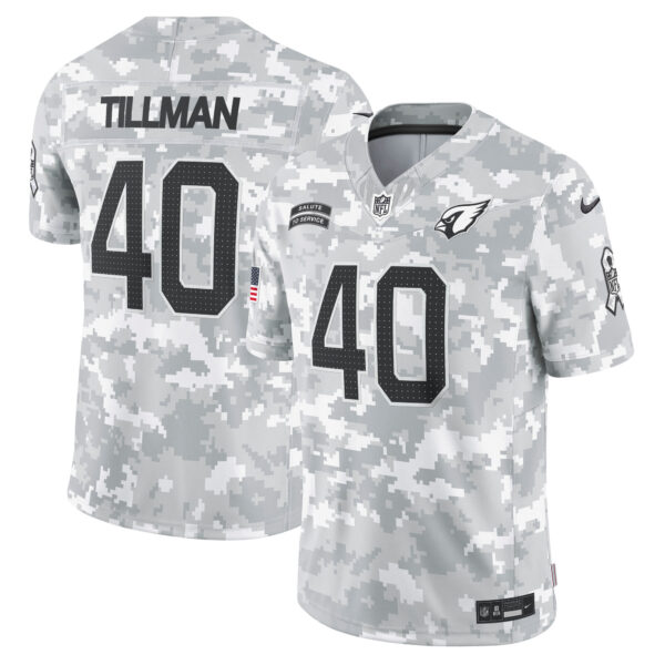 Pat Tillman Arizona Cardinals Nike 2024 Salute To Service Retired Player Limited Jersey Arctic Camo