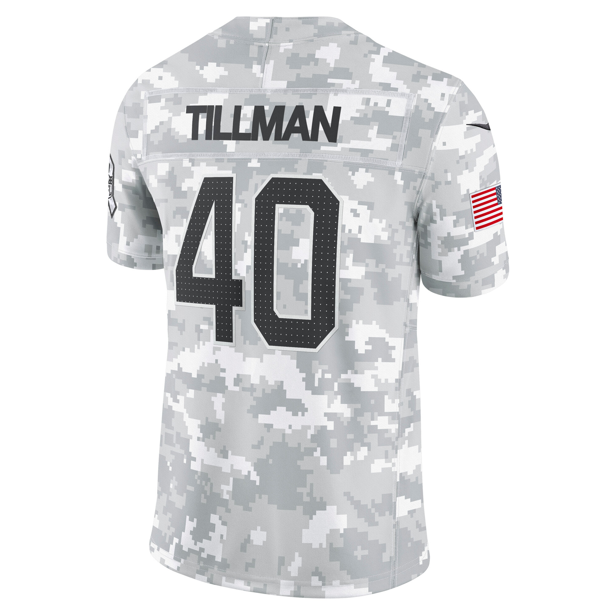 Pat Tillman Arizona Cardinals Nike 2024 Salute To Service Retired Player Limited Jersey Arctic Camo - Image 3