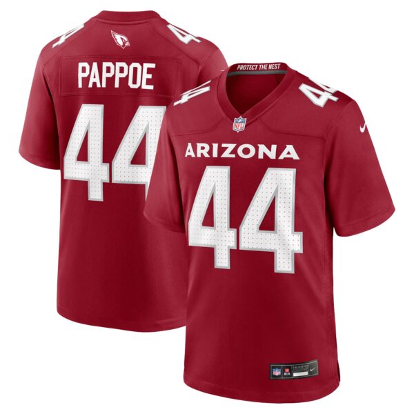Owen Pappoe Arizona Cardinals Nike Team Game Jersey Cardinal