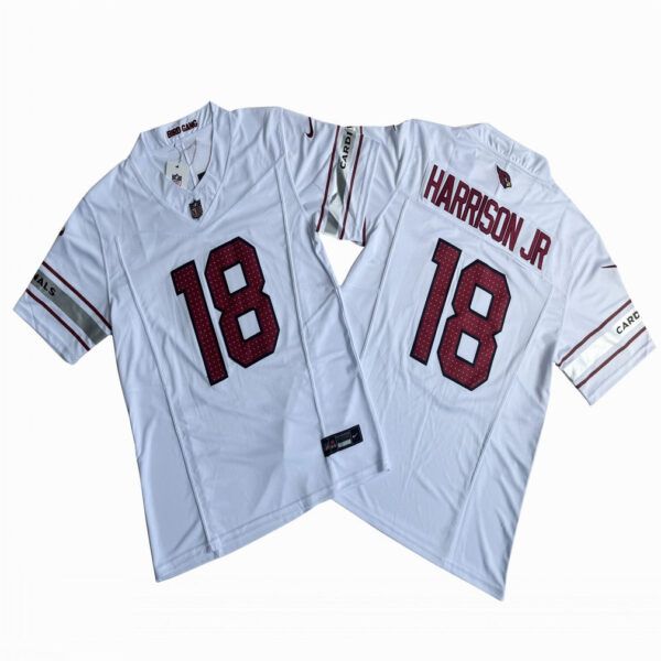 Arizona Cardinals #18 Marvin Harrison White Vapor FUSE Limited Jersey
