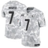 Arizona Cardinals #7 Kyzir White 2024 FUSE Arctic Camo Salute To Service Limited Football Stitched Jersey