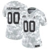 Women Arizona Cardinals Active Player Custom 2024 FUSE Arctic Camo Salute To Service Limited Football Stitched Jersey