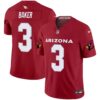 Men’s Arizona Cardinals 2024 Vapor Limited Jersey – All Stitched – Red – Budda Baker