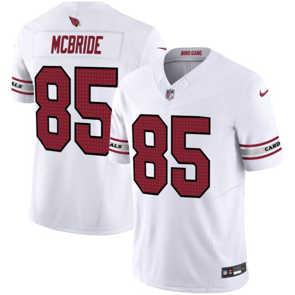 Men’s Arizona Cardinals 2024 Vapor Limited Jersey – All Stitched – White – Trey McBride