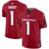 Men’s Arizona Cardinals 2024 Vapor Limited Jersey – All Stitched – Red – Kyler Murray