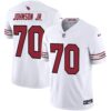 Men’s Arizona Cardinals 2024 Vapor Limited Jersey – All Stitched – White – Paris Johnson Jr.