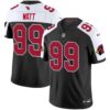 Men’s Arizona Cardinals 2024 Vapor Limited Jersey – All Stitched – Black Alternate – J.J. Watt