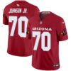 Men’s Arizona Cardinals 2024 Vapor Limited Jersey – All Stitched – Red – Paris Johnson Jr.