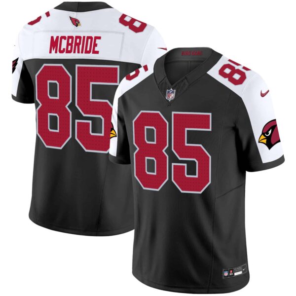 Men’s Arizona Cardinals 2024 Vapor Limited Jersey – All Stitched – Black Alternate – Trey McBride