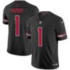 Men’s Arizona Cardinals 2024 Vapor Limited Jersey – All Stitched – Black – Kyler Murray