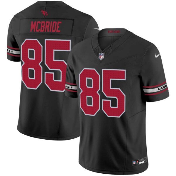 Men’s Arizona Cardinals 2024 Vapor Limited Jersey – All Stitched – Black – Trey McBride