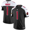 Men’s Arizona Cardinals 2024 Vapor Limited Jersey – All Stitched – Black Alternate – Kyler Murray