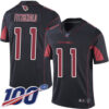 Nike Cardinals #11 Larry Fitzgerald Black Men’s Stitched NFL Limited Rush 100th Season Jersey