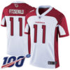 Nike Cardinals #11 Larry Fitzgerald White Men’s Stitched NFL 100th Season Vapor Limited Jersey