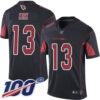 Nike Cardinals #13 Christian Kirk Black Men’s Stitched NFL Limited Rush 100th Season Jersey