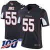 Nike Cardinals #55 Chandler Jones Black Alternate Men’s Stitched NFL 100th Season Vapor Limited Jersey