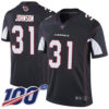 Nike Cardinals #31 David Johnson Black Alternate Men’s Stitched NFL 100th Season Vapor Limited Jersey