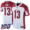 Nike Cardinals #13 Christian Kirk White Men’s Stitched NFL 100th Season Vapor Limited Jersey