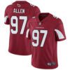 Cardinals #97 Zach Allen Red Team Color Men’s Stitched Football Vapor Untouchable Limited Jersey