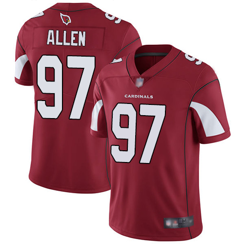 Cardinals #97 Zach Allen Red Team Color Men’s Stitched Football Vapor Untouchable Limited Jersey