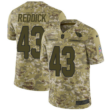 Nike Cardinals #43 Haason Reddick Camo Men’s Stitched NFL Limited 2018 Salute to Service Jersey