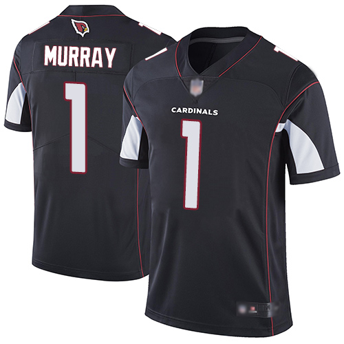 Cardinals #1 Kyler Murray Black Alternate Men’s Stitched Football Vapor Untouchable Limited Jersey