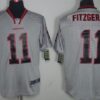 Nike Arizona Cardinals #11 Larry Fitzgerald Lights Out Gray Elite Jersey