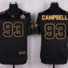 Nike Cardinals #93 Calais Campbell Pro Line Black Gold Collection Men’s Stitched NFL Elite Jersey