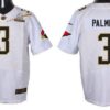 Men’s Arizona Cardinals #3 Carson Palmer White 2016 Pro Bowl Nike Elite Jersey