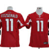 Size 60 4XL-Larry Fitzgerald Arizona Cardinals #11 Red Stitched Nike Elite NFL Jerseys