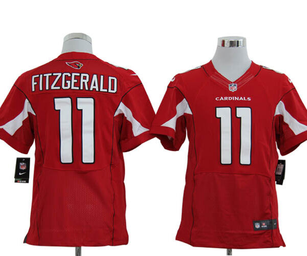 Size 60 4XL-Larry Fitzgerald Arizona Cardinals #11 Red Stitched Nike Elite NFL Jerseys