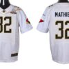 Men’s Arizona Cardinals #32 Tyrann Mathieu White 2016 Pro Bowl Nike Elite Jersey